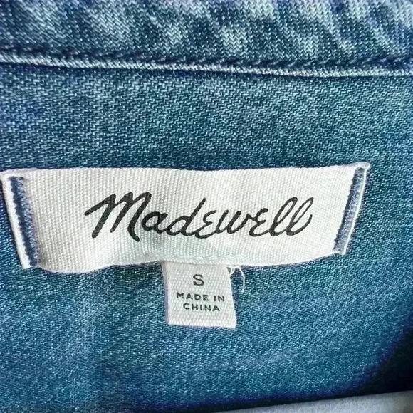 Madewell Denim Dress with Tassle Size S Small - Picture 8 of 8